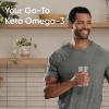 image:imageSports Research Keto Omega Fish Oil with Wild Sockeye Salmon Antarctic Krill Oil Astaxanthin amp Coconut MCT Oil  1200mg of EPA amp DHA per Serving  Keto Certified amp NonGMO Verified 120 Softgels